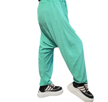 Zomerse harembroek sportyspice mint