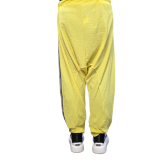 Zomerse harembroek sportyspice geel