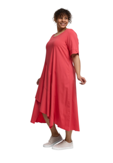 'Valeria' Jurk &ndash; vloeiend, modern &amp; vrouwelijk rood