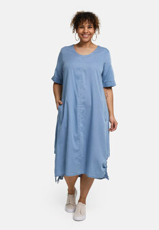 Kekoo Jurk Alina lichtblauw denim