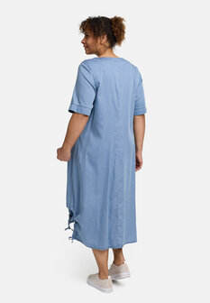 Kekoo Jurk Alina lichtblauw denim