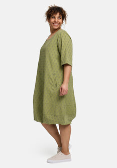 Kekoo Jurk `Olina' groen