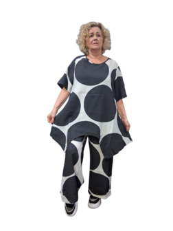 Kekoo tuniek zwart/wit