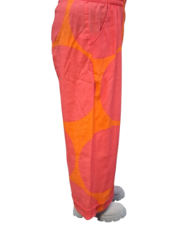 Broek Kekoo oranje/rood