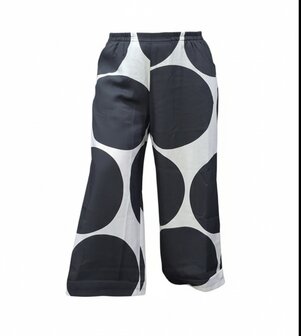 Broek Kekoo zwart/wit