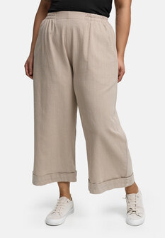 Kekoo broek 'Cotella' zand