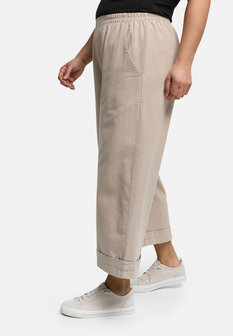 Kekoo broek 'Cotella' zand