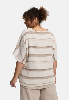 Kekoo tuniek Avina bruin gestreept