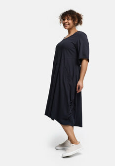 Kekoo Jurk Viona donkerblauw