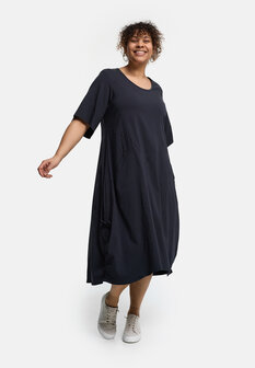 Kekoo Jurk Viona donkerblauw