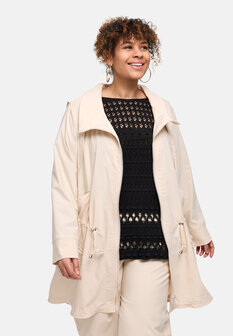 Kekoo  tussenjas 'Livia' offwhite 