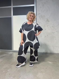 Kekoo tuniek zwart/wit