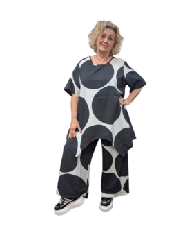 Kekoo tuniek zwart/wit