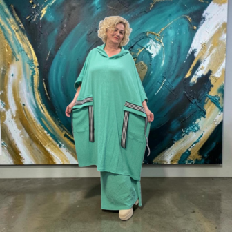 Jurk sportyspice mint