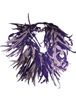  Handgemaakte  ketting purple