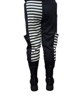 Myrjo 7/8ste broek Fye zwart wit