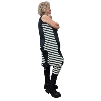 Myrjo 7/8ste broek Fye zwart wit