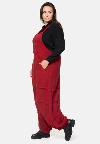 Kekoo overall,/tuinbroek MILA rood