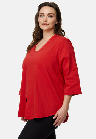 Tuniek/shirt Celia  rood