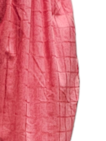 Broek La-Bass- roze- rekbare taille