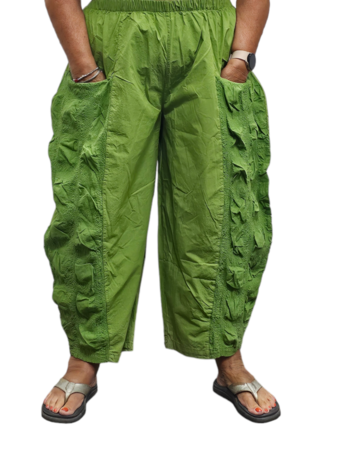 Broek groen 100% cotton