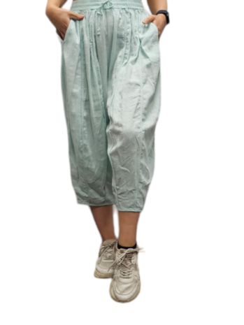 Zomerbroek mintgroen 