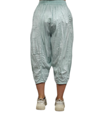 Zomerbroek mintgroen 