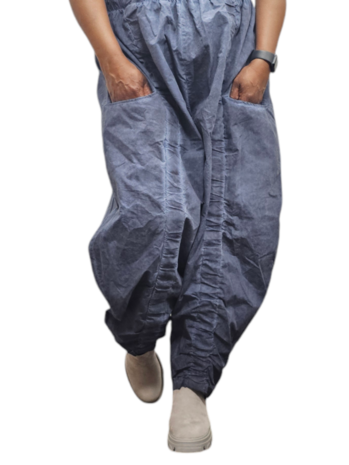 Aparte broek blauw stone washed