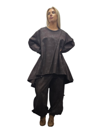 Tuniek/Big shirt Lilo bruin