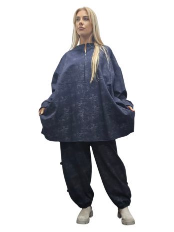 Big shirt Lilo blauw