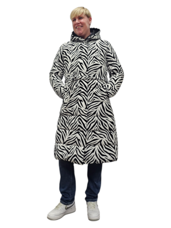 H & J CO WARME JAS MET ZEBRAPRINT