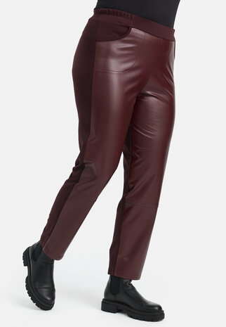 Kekoo Broek 'Grace' bordeaux