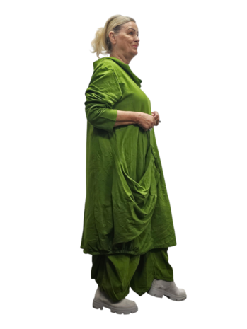 Tuniek- jurk-groen-met-leuke-details