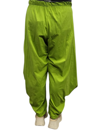 Aparte broek limegroen