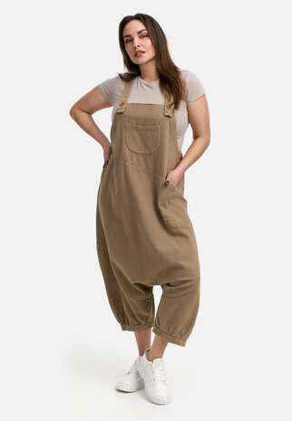 Kekoo tuinbroek Dungaree Natura beige