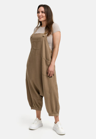 Kekoo tuinbroek Dungaree Natura beige