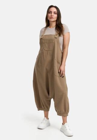 Kekoo tuinbroek Dungaree Natura beige