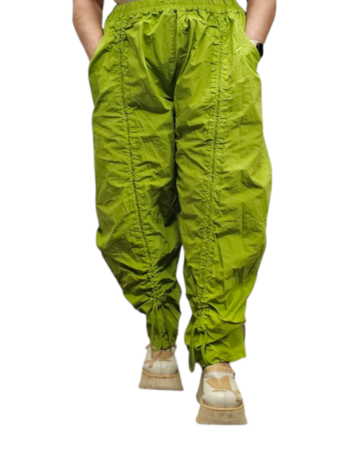 Broek limegroen 