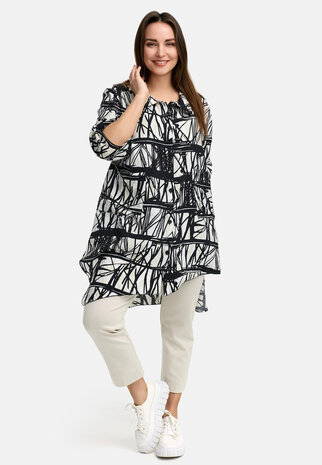 Kekoo exclusief Lange blouse 'Bamboe'