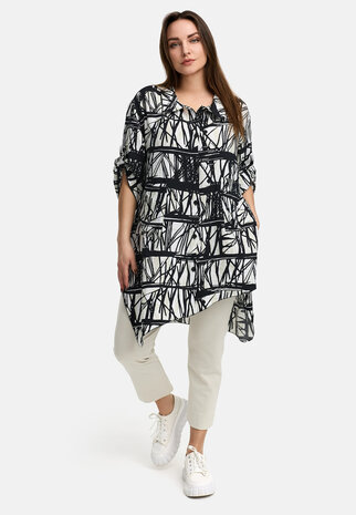 Kekoo exclusief Lange blouse 'Bamboe'
