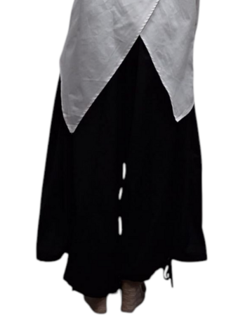 Broek-zwart-asymmetrische zoom