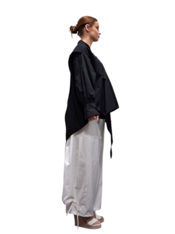Blouse-zwart-asymmetrisch 