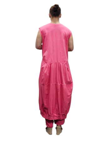 Ballonjurk tricot roze