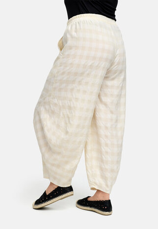 Kekoo broek 'Vento' creme