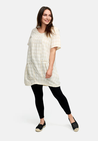Kekoo tuniek 'Vento' creme