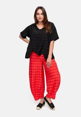 Kekoo shirt 'Vento' zwart