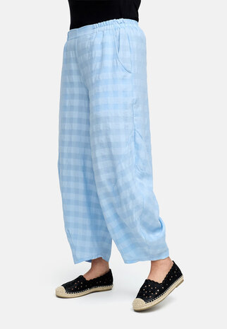 Kekoo broek 'Vento' lichtblauw