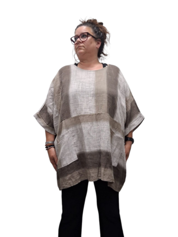 Tuniek La Bass bruin/taupe