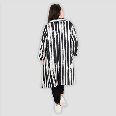 Zomerblouse Aline  in lichte popeline kwaliteit