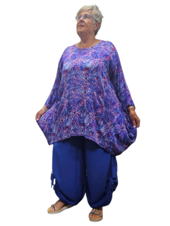 Tuniek Loes 04 blueredblk
